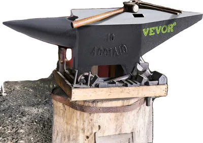 Obrázek produktu pro Ocelová kovadlina, vysoce kvalitní vysokouhlíková ocel, velká pracovní plocha, 10 kg