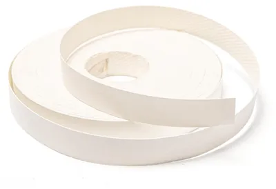 Imagen del producto de Banda de borde blanca - Autoadhesiva - Melamina - 20 mm x 25 m - Resistente al calor