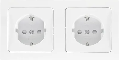 Produktbild von DELPHI Set 2 Steckdosen + 2-fach Rahmen
