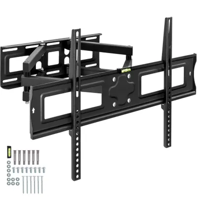 Produktbild von tectake® TV Wandhalterung für 32 - 100 Zoll (81 - 254 cm) ausziehbar schwenkbar, neigbar und stufenlos breitenverstellbar