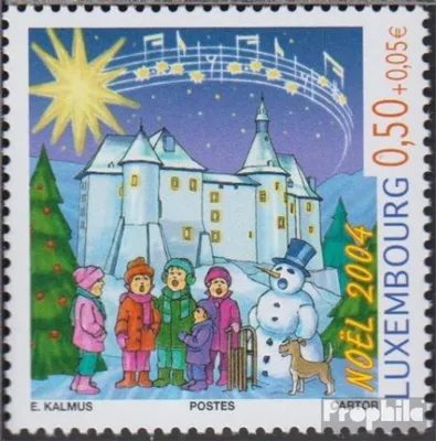 Produktbild von Briefmarken Luxemburg 2004 Mi 1653 (kompl.Ausg.) postfrisch Weihnachten