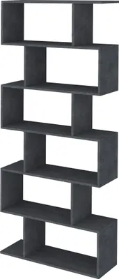 Zdjęcie produktu dla Aktenregal >Calli< in schiefer - 80x192x24,6 (BxHxT)