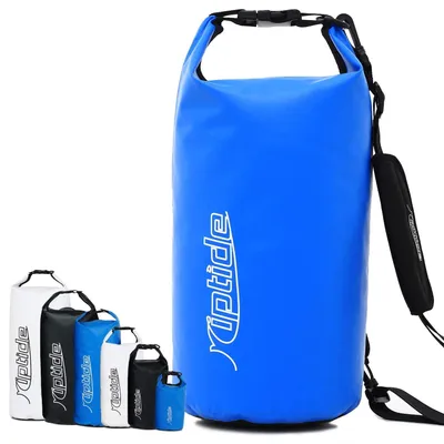 Productafbeelding van Waterdichte Rugzak met Schouderriem - 20 Liter - Blauw