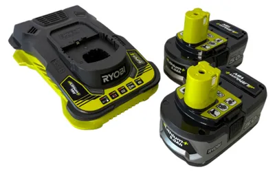 Immagine prodotto di Set iniziale a batteria RYOBI RC18150-250 18 V + 2x batteria al litio+ da 5,0 Ah + caricabatterie rapido ( 5133004422 )