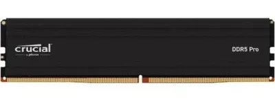 Obrázek produktu pro Micron Crucial - DDR5 - Modul - 48 GB - DIMM 288-PIN - 5600 MHz/PC5-44800 - CL46 - 1.1 V - ungepuffert - on-die ECC - Schwarz