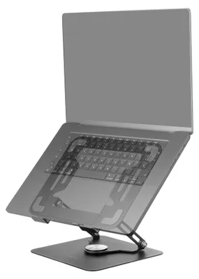 Zdjęcie produktu dla Mars Gaming MARSN, Podstawka na notebooka, Czarny, Stal, 43,2 cm (17"), 43,2 cm (17"), 0 - 180°