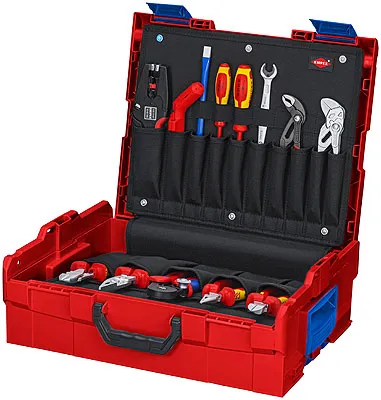 Obrázok produktu pre Knipex 00 21 19 LB E, Čierna, Kovová, Oranžová, Červená, 442 mm, 357 mm, 151 mm, 7,8 kg, 375 x 311 x 107 mm