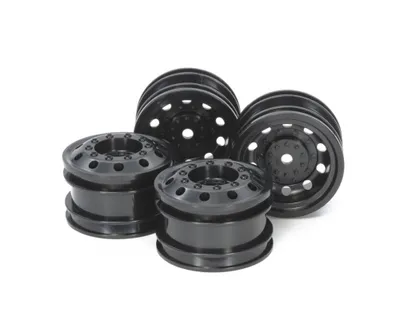 Zdjęcie produktu dla Obręcze Tamiya 1:10 Race Truck (2+2) czarne