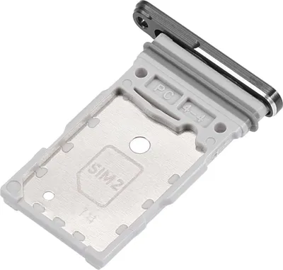 Immagine prodotto di Samsung, doppio supporto per schede Nano SIM per Galaxy S22 Ultra – Service Pack, grigio