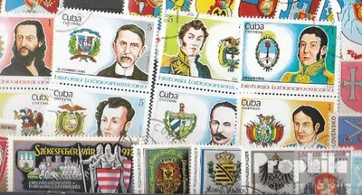 Produktbild von Briefmarken Motive 50 verschiedene Wappen Marken