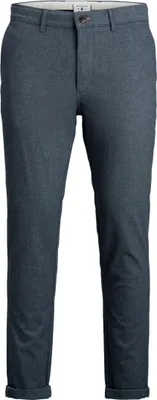 Produktbild von Jack & Jones 12206199, Chino, Erwachsener, Blau, Baumwolle, Elasthan, Nicht bleichen, Feinwäsche (30°C)