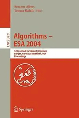 Obrázek produktu pro Algorithms -- ESA 2004