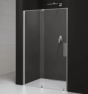 Produktbild von Polysan ROLLS Duschtür 1300mm, Höhe 2000mm, Klarglas