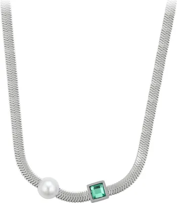 Produktbild von joella damen halskette - silber, one size