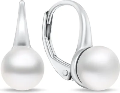Obrázek produktu pro Stříbrné perlové náušnice EA938W