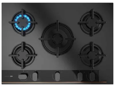 Zdjęcie produktu dla Teka GBC 75 Infinity G1, czarny, do zabudowy, 70 cm, płyta gazowa, szklana, 5 stref