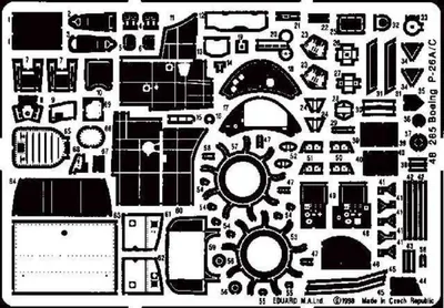 Produktbild von Eduard Accessories P-26 A/C Peashoper  3948265