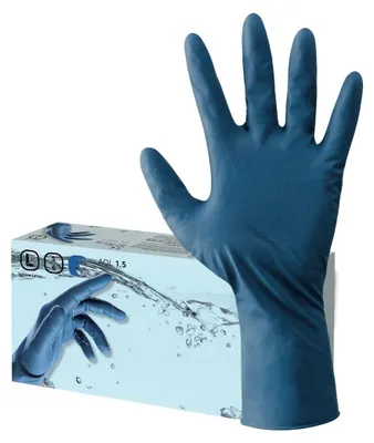 Obrázek produktu pro Jednorázové latexové rukavice „PLUS“, velikost S – balení po 50 kusech
