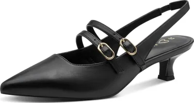 Produktbild von MARCO TOZZI Damen Slingpumps spitz mit Riemchen und Queenie Absatz 2-29508-45, Größe:38 EU, Farbe:Mehrfarbig