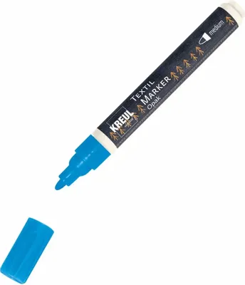 Produktbild von KREUL Textil Marker Opak medium Blau