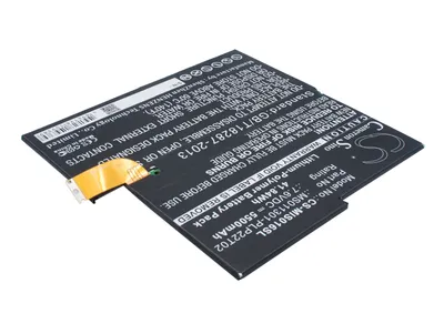 Produktbild von TECHTEK Akku Kompatibel mit [Microsoft] 4YM-00001, MQ2-0000, PS2-00001, Surface 3, Surface 3 1657, Surface Pro 3, Surface Pro 3 1631 Ersetzt 1577-970