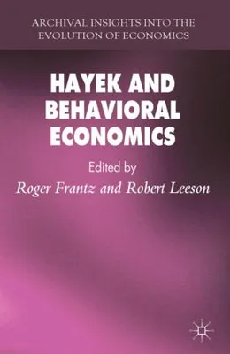 Immagine prodotto di Hayek and Behavioral Economics
