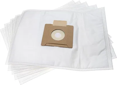Produktbild von vhbw 5x Staubbeutel kompatibel mit Kärcher VC 2 Premium, VC 2 Staubsauger - 35cm x 26,5cm Weiß