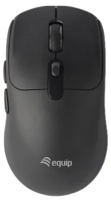 Obrázek produktu pro Equip 245123, Pro praváky i leváky, Optický, RF bezdrátové + Bluetooth, 1600 DPI, Černá