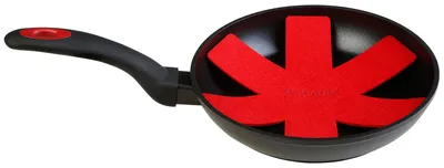 Image de Poêle antiadhésive de 18 cm, compatible induction, en aluminium forgé, avec revêtement antiadhésif