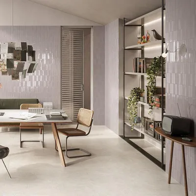 Imagen del producto de CASA39: Gres porcelánico con efecto cemento, 60x120 cm, colección Sixty de Emilceramica