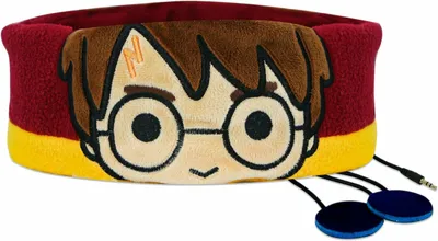 Produktbild von OTL Technologies Harry Potter HP0803, Kabelgebunden, 20 - 20000 Hz, Musik, 50 g, Kopfhörer, Braun, Rot, Gelb