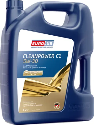 Produktbild von EUROLUB CLEANPOWER C1 für 5W-30 5 Liter Motoröl Motorenöl WSS-M2C934-B STJLR.03.5005 Öl