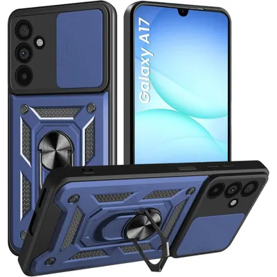 Obrázok produktu pre Techsuit – CamShield Series kryt s posuvnou ochranou objektívu na Samsung Galaxy A17 5G / A17 4G – modrý