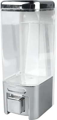 Zdjęcie produktu dla Dozownik mydła ABS Plastikowy uchwyt ścienny Jednogłowicowy Akcesoria do zlewozmywaków łazienkowych 480ml