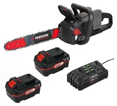 Produktbild von PARKSIDE PERFORMANCE 40V Kettensäge PPKSA 40 Li C3 mit Akku 4.0 Ah und Ladegerät