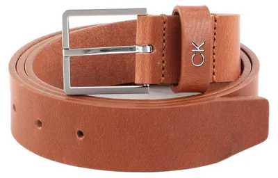 Produktbild von Calvin Klein Herren Gürtel Formal Belt 3,5 cm Ledergürtel, Braun (Cognac), 95 cm