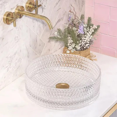 Obrázok produktu pre Umývadlo na dosku Rea CRISTAL Transparent