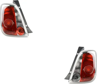 Obrázok produktu pre Johns, vhodné pre Fiat 500 kombinované zadné svetlo (312) 10/07-06/15 sada ?avé a pravé