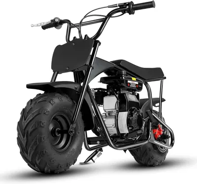 Produktbild von Oryxearth 105CC 4-Takt Dirt Bike Pocket Bike, Kinder Cross Bike Benzin, Breitreifen, Offroad Bike, Kinder Dirt Bike, Motocross Motorrad, DIY Aufkleber
