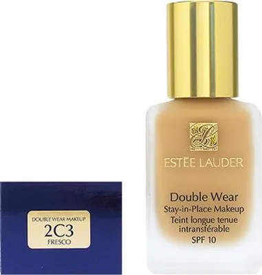 Zdjęcie produktu dla Estée Lauder Double Wear, Tubka, Płynny, Kawowa skóra, Ciemna skóra, Odcień deep skin, Odcień fair skin, Odcień light skin, Odcień..., Beżowy, 2C3, Fresco