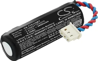 Produktbild von TECHTEK Akku Kompatibel mit [Technoalarm] TX110, TX120, TX210, TX310 Ersetzt C126BATTRADIO