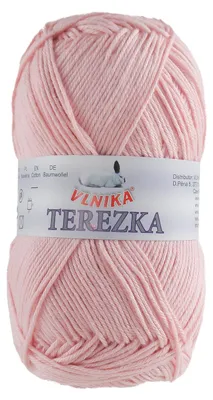 Strickgarn TEREZKA 100% Baumwolle, rosa