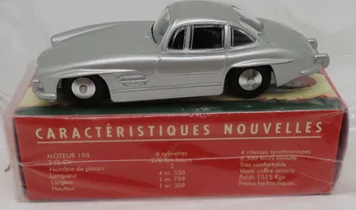 Produktbild von MERCEDES-BENZ 300 SL 240PS Silber, MAGQUIRALU300SL, Maßstab1/43, IXO