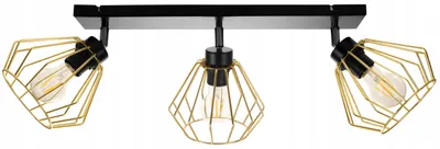 Produktbild von Deckenlampe Hängelampe Kronleuchter Golden Led Plafon