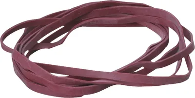 Produktbild von Gummibänder 80x4mm 500g rot Packung mit 20 Stück