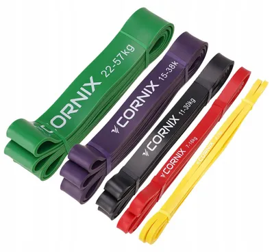 Produktbild von CORNIX POWER BAND Set Widerstandsbänder Krafttraining Fitness