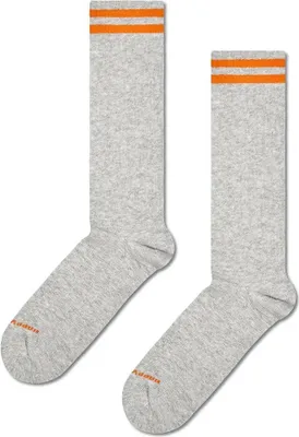 Zdjęcie produktu dla Happy Socks Solid Sneaker Thin Crew skarpetki Grey EU 41-46 Mężczyźni, Kobiety Grey EU 41-46