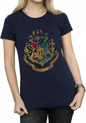 Produktbild von Harry Potter - T-Shirt für Damen BI1012 (L) (Marineblau)