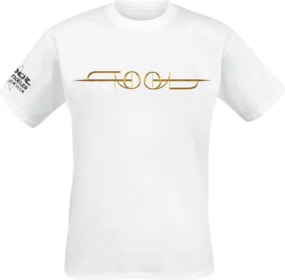Produktbild von Tool T-Shirt Herren Gold ISO weiß Band-Merch, Bands 100% Baumwolle L