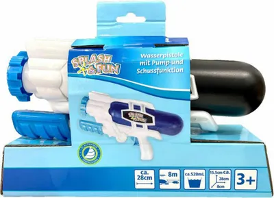 Immagine prodotto di SF Pistola ad acqua con pompa e pallini. 28 cm